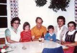 Familienbild um 1980