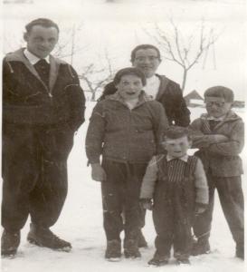 Familienbild um 1960